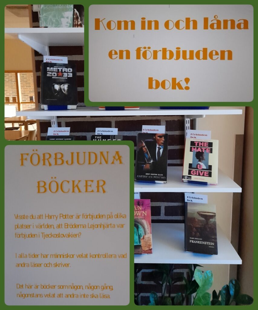 Information om förbjudna böcker