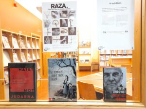 Bild på början av utställningen om RAZA